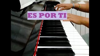 Es por ti Cómplices  Piano [upl. by Mihcaoj]