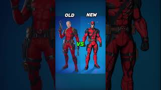 Deadpool amp Wolverine Skins NEW vs OLD fortnite shorts [upl. by Nylesoj]