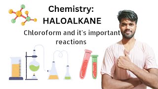 HALOALKANE  CHLOROFORM AND ITS IMPORTANT REACTIONS  BiratScience [upl. by Thurstan141]