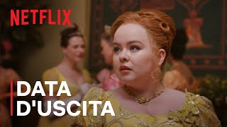 La DATA DUSCITA della STAGIONE 3 di BRIDGERTON  Netflix Italia [upl. by Cami]