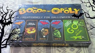 Boooo  Opoly Halloween Board Game Review🎃 [upl. by Akyre233]