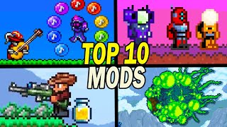 Top 10 Amazing Terraria Mods to Play Now 2023 [upl. by Aratnahs]