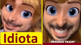 ELSA Satânica POLÊMICA no Tiktok Tiktoker se disfarça de Elsa do Frozen para MANIPULAR crianças [upl. by Mclain345]