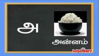 Tamil Uyir Ezhuthukkal  உயிர் எழுத்துக்கள்  Learn Tamil Alphabets [upl. by Athalla]