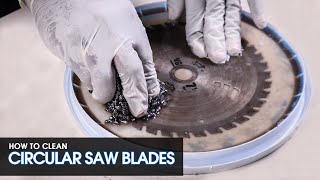 How to Clean a Circular Saw Blade Guide [upl. by Cacilia]