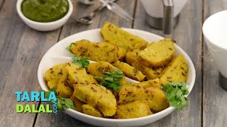 Cabbage Jowar Muthias How to make Muthia at Home by Tarla Dalal [upl. by Niro]