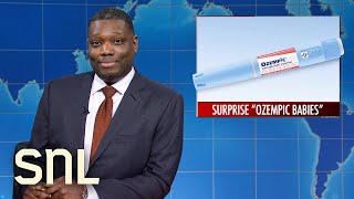 Weekend Update Miss Teen USA Resigns Surprise Ozempic Babies  SNL [upl. by Niko910]