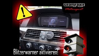 Anleitung  BMW Navigation Professional Blitzer aktivieren 2018 DVD  POI [upl. by Brad]