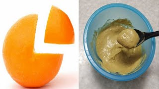 Orange Peel Face Pack  Home remedy for pigmentation and dark spots [upl. by Noryd]