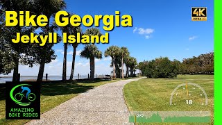 30 minute ISLAND ride with speed display  Bike Georgia  4K  Indoor Cycling  Virtual bike ride [upl. by Ayyn]