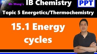 IB Chemistry Topic 5 Energetics HL 151 Energy cycles [upl. by Aitnis]