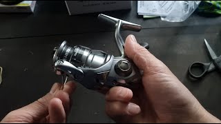 Shimano Nasci 1000  Unboxing First Impressions amp Spooling [upl. by Llerred779]