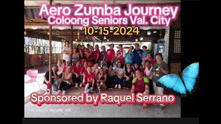 Aero Zumba Journey Coloong Seniors Val City Every Tusday Zumba sponsored by Ms Raquel Serrano [upl. by Meil]