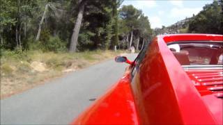 Ferrari F355 GTS Capristo exhaust sound part 1wmv [upl. by Nirok812]