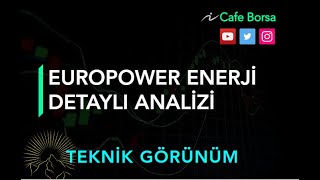 EuroPower Enerji Detaylı Analizi Teknik Görünüm  Eupwr Hisse Analizi [upl. by Ennagroeg]