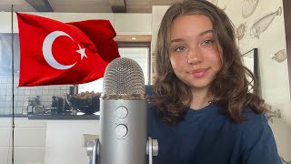 ASMR I Whispering in Turkish Türkçe Saying Turkish Provinces 🇹🇷 [upl. by Keir]