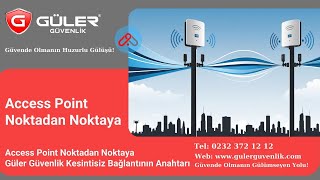 Access Point Noktadan Noktaya Güler Güvenlik Kesintisiz Bağlantının Anahtarı [upl. by Aniles271]