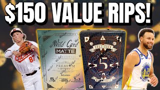 AUTOS ONLY VALUE RIPS  2024 Wild Card Matte Baseball and 5 Card Draw Basketball Reviews [upl. by Schlenger]