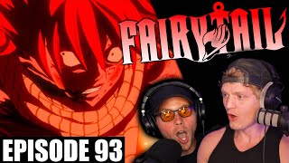 DRAGON SLAYERS VS DROMA ANIM  Fairy Tail Episode 93 REACTION [upl. by Ibmab]