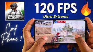 BGMI 35 Update 120 FPS Gaming Unlocked on Android🔥ft Nothing CMF Phone 1 [upl. by Revorg220]