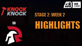 HIGHLIGHTS Knock Knock vs Rival Esports  Asia League 2024  Stage 2 [upl. by Osy]