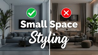 Top 10 Small Space Styling Tips Transform Your Compact Home with Expert Interior Design Strategies [upl. by Hoenack]