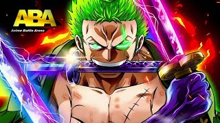 ABA TS Zoro One Shot Combo Anime Battle Arena [upl. by Helbonna]