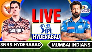 IPL 2024 Live MI vs SRH Live Match  IPL Live Score amp Commentary  Mumbai vs Hyderabad Live Inng 2 [upl. by Nnazus558]