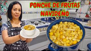 🔴 PONCHE DE FRUTAS NAVIDEÑO  BarrigaLLenaCorazónContento [upl. by Sibelle769]