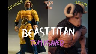 Beast TitanTom Ksaver Titan Form Custom Action Figure [upl. by Orgel925]