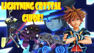 KH2 Final Mix Lightning Crystal Guide [upl. by Notpmah]