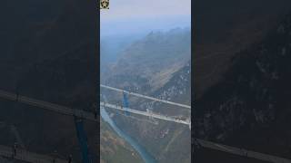 Exploring the Huajiang Canyon Bridge A Journey to New Heights bridge travel [upl. by Barty]