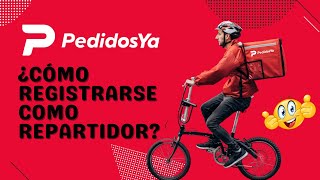 ¿Cómo registrarse en Pedidos Ya como repartidor 🛵💨  ¡Paso a paso y todos los TRUCOS ✅ [upl. by Julietta]