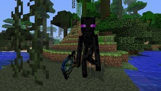 The Farlanders Minecraft Mod Review 1144 LA NUEVA RAZA DE LOS ENDERMANS [upl. by Akital]