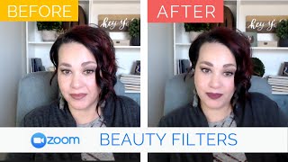 How to look good on Zoom  Beauty filters and makeup for Zoom meetings [upl. by Einhorn]