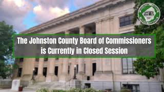 October 16 2023 Johnston County Board of Commissioners Meeting [upl. by Chickie]