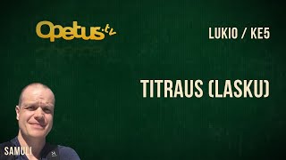 Titraus lasku [upl. by Heloise]