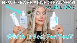 NEW Cerave Acne Control Cleanser vs Cerave Renewing SA Cleanser amp Cerave Acne Foaming Cream Cleanser [upl. by Ahsiele]