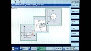 SINUMERIK 808D Tutorial Milling Part 9  Intro program editor [upl. by Eki]