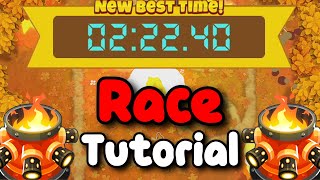 BTD6 Race Tutorial  Get Every Race Achievement Jones and the Loops [upl. by Bernj403]