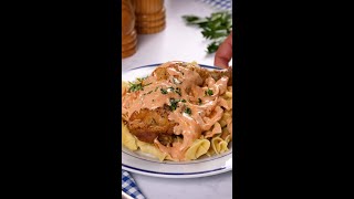 SlowCooker Creamy Chicken Paprikash [upl. by Rodmun]