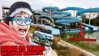 DRONE MENEMUKAN WATERPARK TERBENGKALAI SELAMA PULUHAN TAHUN BANYAK PENAMPAKAN SERAM [upl. by Nisay]