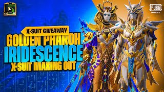 160000 UC Golden Pharaoh amp Iridescence XSuit Maxed  Pharaoh XSuit Giveaway 🔥🔥 [upl. by Erna]