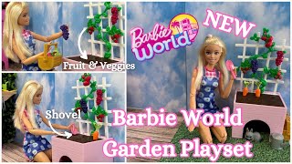 NEW Barbie World💖 Playset Brand New Furniture Packs First Look 👀 Latest Barbie Playset In Stores [upl. by Zerla]