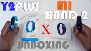 CLONE DA MI BAND 2 A Y2 PLUS  UNBOXING [upl. by Ssidnak]