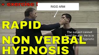 Rapid non verbal hypnosis ESDAILE STATE  analgesia  SELF HYPNOSIS TECHNIQUE [upl. by Asirehc]