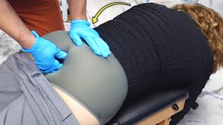 Chiropractor EXPLORES Her Back Pain [upl. by Kieger163]