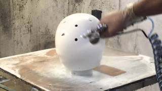 Spray Chrome A Football Helmet [upl. by Eeliab]