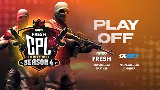 NITRO FRESH CPL CS2 SEASON 4  PLAY OFF [upl. by Okiek777]