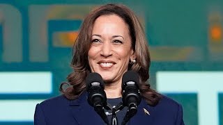 Kamala Harris has ‘finally managed’ to do a solo interview [upl. by Dorothi]